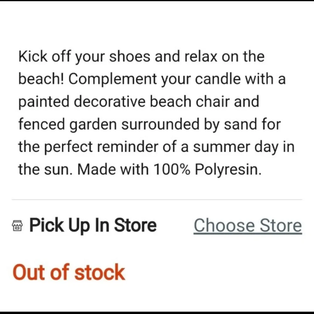 Yankee Candle Sailboat Beach Chair Candle Holder Fits LG Jar & Signature BNWT SO